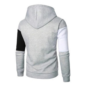 Sweat à capuche personnalisable pour homme, 100 % coton, coupe classique, vêtements de sport, texte imprimé personnalisé, motif uni, décontracté, hiver - Product Image 4