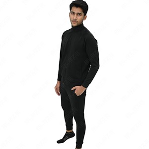Offre Spéciale séchage rapide respirant fermeture éclair complète entraînement Gym blanc noir hommes Polyester survêtement survêtement unisexe survêtements - Product Image 1