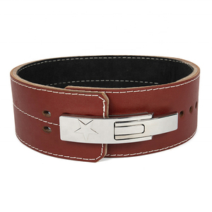 Best Selling Custom Logo Breathable Non-Slip Natural <b>Rubber</b> Adjustable Elasticity Lever <b>Belt</b> Unisex Weight Lifting Protection - Product Image 4