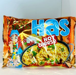 บะหมี่กึ่งสำเร็จรูป รสชีสเผ็ด บล็อกแป้งสาลีทอด ขนาดปกติ 120 กรัม เนื้อครีม ปรุงสุกใน 6 นาที ไขมัน 18% มาตรฐาน HACCP/HALAL/ISO SRB - Product Image 4