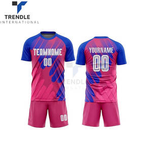 Ropa Deportiva de Entrenamiento para Hombre y Mujer, Camisetas y Pantalones Cortos de Fútbol, Colores Personalizados con Impresión por Transferencia de Calor, Antibacterianos, Gran Venta - Product Image 4