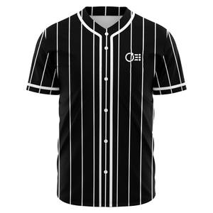 Maillot de baseball personnalisé à boutons, uni, manches courtes, style hipster, hip hop, t-shirts, maillot de baseball, ajoutez votre nom, votre numéro, votre logo - Product Image 4
