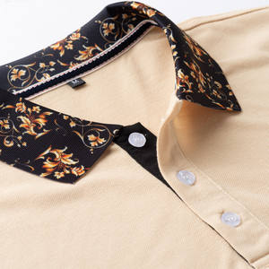 Polo deportivo personalizado de alta calidad para hombre, Polo de golf de manga corta con logotipo bordado de impresión digital por sublimación - Product Image 3