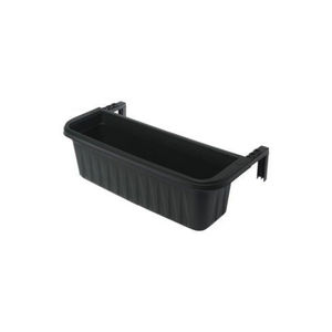 Vintage Railing Planter Black Self Watering Deck & <b>Fence</b> Flower Box <b>Garden</b> Pot Decoration Window Planters In Lowest Price - Product Image 1