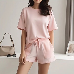 <b>Women's</b> Vintage Gym Sportswear Long Sleeve Yoga Set High Waist Slimming Leggings for Outdoor Running Fitness Solid <b>Pattern</b> - Product Image 4