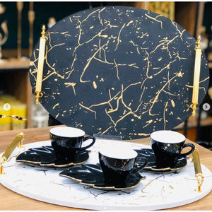 Métal Dessert Snacks Gâteau Plateau De Service Maison Hôtel Table Décor Alimentaire Plateau De Service À Prix Raisonnable Par Indian Metal World - Product Image 6