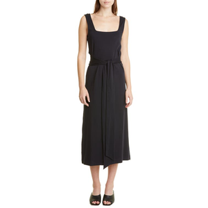 Abito Midi da Donna Vince con Scollo Quadrato, Taglia XX-Small, Stile Costiero con Cintura, Traspirante e Confortevole, Tinta Unita, Taglia XL, Ideale per Feste Primaverili - Product Image 4