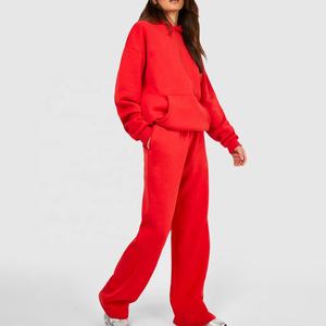 Ensemble de survêtement décontracté pour femmes, OEM, séchage rapide, respirant, confortable, coupe ajustée personnalisée, survêtements et ensembles de jogging pour femmes - Product Image 2