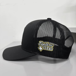 Chapeaux de camionneur de qualité supérieure Casquettes de sport Broderie 3D personnalisée Patch tissé Chapeaux de camionneur Activités de plein air réglables - Product Image 2