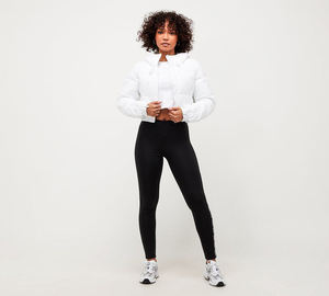 2022 manteaux d'hiver en duvet pour femmes personnalisés OEM veste bouffante courte avec remplissage en coton manteau d'automne Winier - Product Image 6