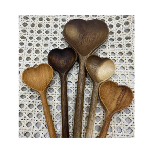 Tenedor de madera respetuoso con el medio ambiente, cuchara, cuchillo para cocina, utensilios ecológicos, juego de cubiertos de madera del proveedor de Vietnam - Product Image 1