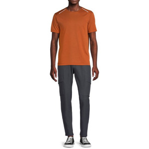 High Quality Men's T-Shirts 100% Cotton Customized with <b>Logo</b> OEM Formal Style Knitted Shirts for Men Boys Digital Printing - Product Image 5