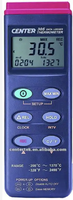 Termómetro Digital Industrial de Alto Rendimiento CENTER 305, Registrador de Datos, Interfaz USB, Termopar Tipo K, Pantalla LCD, OEM, IP40