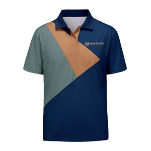 Camiseta Polo Casual Elegante para Hombre, Color Personalizado, Algodón Premium Transpirable, Corte Ajustado, Moda de Verano - Product Image 1