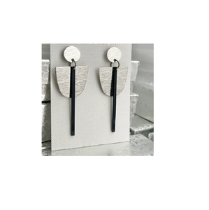 ต่างหูรูปดอกทานตะวันสุดฮิตประจำเดือนกันยายนปี 2025 เครื่องประดับงานแต่งงานสไตล์เอเชีย ต่างหูแบบติดหูทรงสี่เหลี่ยมเล็ก ดีไซน์เรขาคณิต - Product Image 4