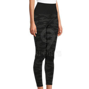 กางเกงเลกกิ้งสไตล์แฟชั่นเอวปานกลางของผู้หญิงกางเกงลายพื้นขายส่งจากปากีสถาน - Product Image 6