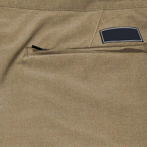 Shorts d'entraînement et de fitness pour hommes, double couche, personnalisables par sublimation, respirants, séchage rapide, taille élastique, en toile, avec fentes latérales - Product Image 2