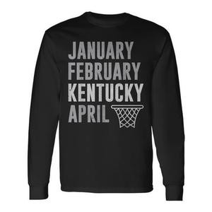 T-shirt à manches longues de basket-ball du Kentucky pour les fans, Janvier-Février - Product Image 1