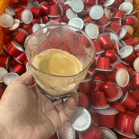 Capsule compatible espresso directement de l'usine café Arabica moyennement foncé mélange signature café frais tasse de 6g exportation de gros
