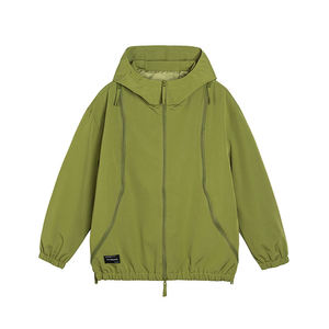 Chemise à manches courtes en coton tricoté pour femmes, taille personnalisée, été, logo, couleur unie, respirante, décontractée, anti-froissement, compressée - Product Image 1