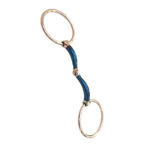 Nueva llegada de acero inoxidable media mejilla de conducción Snaffle Horse Bit TARIQ MFG CO CE ISO - Product Image 6