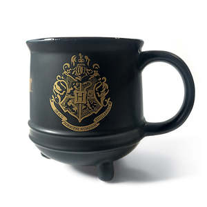 Taza de Caldero 3D de Harry Potter con el Escudo de Hogwarts, Apta para Lavavajillas y Microondas, para Regalos Promocionales o Uso Personal - Product Image 1