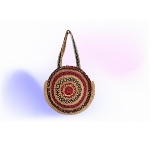 กระเป๋าช้อปปิ้งชายหาดธรรมดาสีสันสดใสสำหรับผู้หญิงกระเป๋าถือ PU ยาวสำหรับฤดูร้อน - Product Image 1