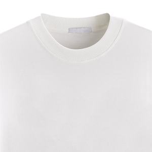 2025เสื้อยืดสำหรับผู้ชายทรงหลวมสะพายไหล่ทรงหลวมคอกลมผ้าคอตตอนผ้า100% ออกแบบโลโก้ได้ตามต้องการ - Product Image 6