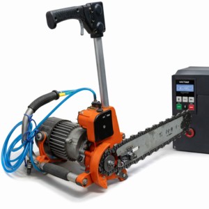 Scie à chaîne industrielle haute fréquence pour béton et briques Victar DeepCut HF-500 - Product Image 1