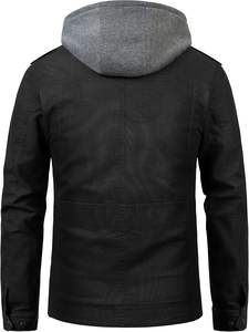 Venta caliente Casual Wear Canvas Cotton Lapel Chaquetas de hombre Mejor calidad Nueva última moda Canvas Outerwear Chaquetas de hombre con estilo - Product Image 2