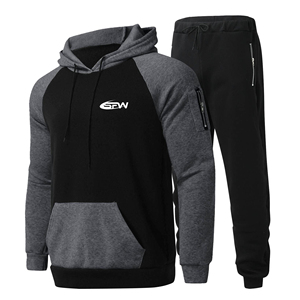 Survêtement Homme OEM/ODM Chaud, Tendance et Respirant pour le Sport en Extérieur – Ensemble de Jogging Épais pour la Course à Pied - Product Image 1