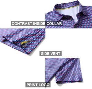 Polos informales de alta calidad OEM a precio de fábrica para hombre, Polo bordado transpirable de secado rápido a granel para Polo personalizado - Product Image 4