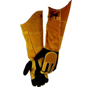 Servicio OEM Guantes de soldadura Protección de manos de seguridad personalizada Guantes de trabajo industrial Guantes de molienda de construcción de alta calidad - Product Image 1