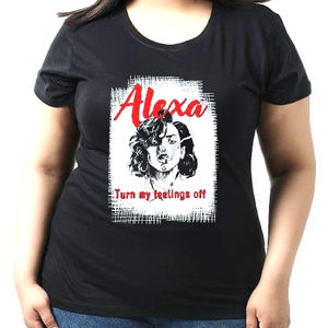 T-shirts compressés en coton et bambou écologiques pour femmes, style urbain tendance et personnalisable, couleur unie simple – Grande Vente - Product Image 4