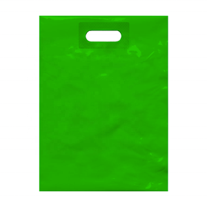 Sac en plastique à poignée découpée renforcée de haute qualité biodégradable avec logo de taille personnalisée pour faire du shopping à bas prix directement de Turquie - Product Image 3