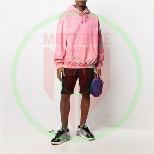 Prix de gros, logo personnalisé, sweat-shirts à capuche vierges, lavage à l'acide, molleton lourd, coupe classique, sweat-shirts à capuche pour hommes - Product Image 6