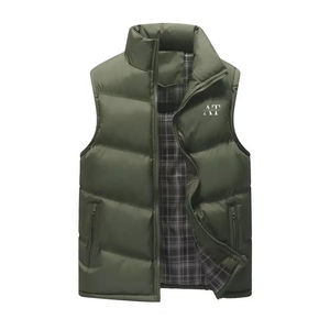 Gilet matelassé sans manches pour homme, élégant, décontracté, imperméable, avec fermeture éclair, pour l'hiver, respirant, léger, rembourrage léger, service OEM - Product Image 5