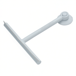 Gedy 2641 02 White GUMMY Shower Box <b>Squeegee</b> with Suction Cup 23x22cm Product Size - Product Image 2