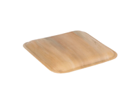 Vente en gros Shrekha Creations – Ensemble de vaisselle jetable rectangulaire biodégradable en feuille de palmier d'arec et assiettes en bambou pour fêtes