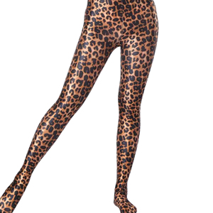 Leggings taille haute pour femmes avec tissu extensible lisse conçu pour les entraînements, les tenues décontractées, la flexibilité et le confort quotidien - Product Image 1