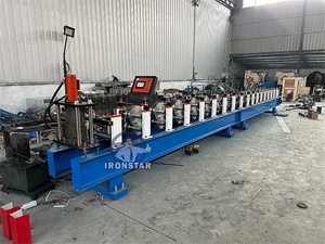 Machine populaire de fabrication de gouttières en acier sans soudure, équipement automatique de formage de gouttières par rouleaux pour la construction - Product Image 4