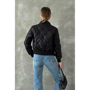 Veste brillante zippée pour femme en gros - Product Image 2