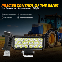 Phare de travail LED tout-terrain super lumineux 26W pour tracteur Kubota 12V, éclairage extérieur pour machines agricoles, modèle PZ7004, garantie 1 an