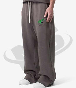 Nouveauté Pantalons pour hommes Pantalons de jogging élégants délavés Pantalon décontracté à la mode Pantalon de jogging confortable d'entraînement Personnalisé OEM - Product Image 3