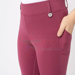 Collants d'équitation chauds et extensibles 2026 en taille adulte, séchage rapide, imperméables, coupe-vent, en spandex/polyester, leggings d'hiver pour femmes - Product Image 4