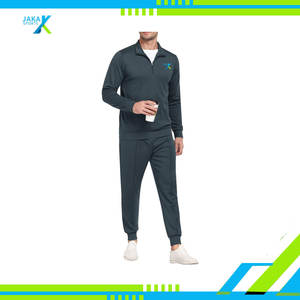 Mens Two Piece Tracksuit Set Quarter Zip Long Sleeve Sweatshirt with Jogger <b>Pants</b> Casual Sportswear Outfit Athletic Wear for Men - Product Image 4