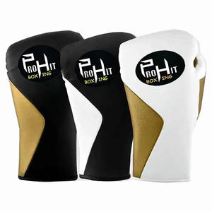Ropa deportiva Empuñaduras de mano Guantes de Kickboxing de cuero PU personalizados de alta calidad Guantes de boxeo de entrenamiento Guantes de lucha de cuero de perforación - Product Image 5