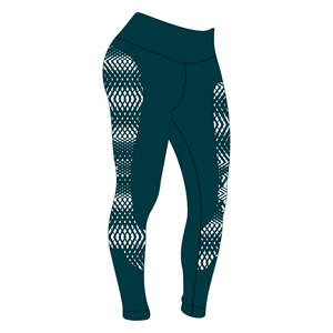 Legging taille haute léger à séchage rapide respirant et à compression pour femmes, imprimé à l'épreuve des squats, impression par sublimation personnalisée pour - Product Image 1
