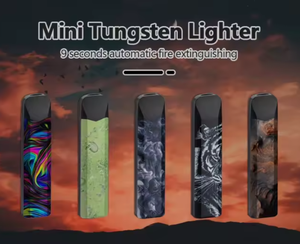 Encendedor de Metal Delgado Resistente al Viento con Carga Tipo-C, Encendedor de Cigarrillos y Puros, Mini Encendedor de Metal, Disponible en Almacén de la UE - Product Image 6