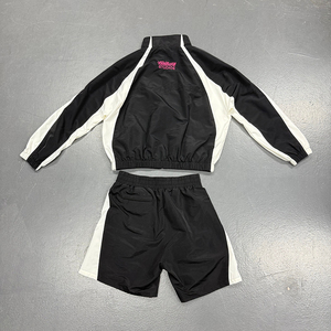 Custom Men Tracksuits <b>Zip</b> up Nylon Jacket and <b>Shorts</b> Jogger Gym Sets Tracksuit Unisex Printing Logo Track Suits high quality - Product Image 6